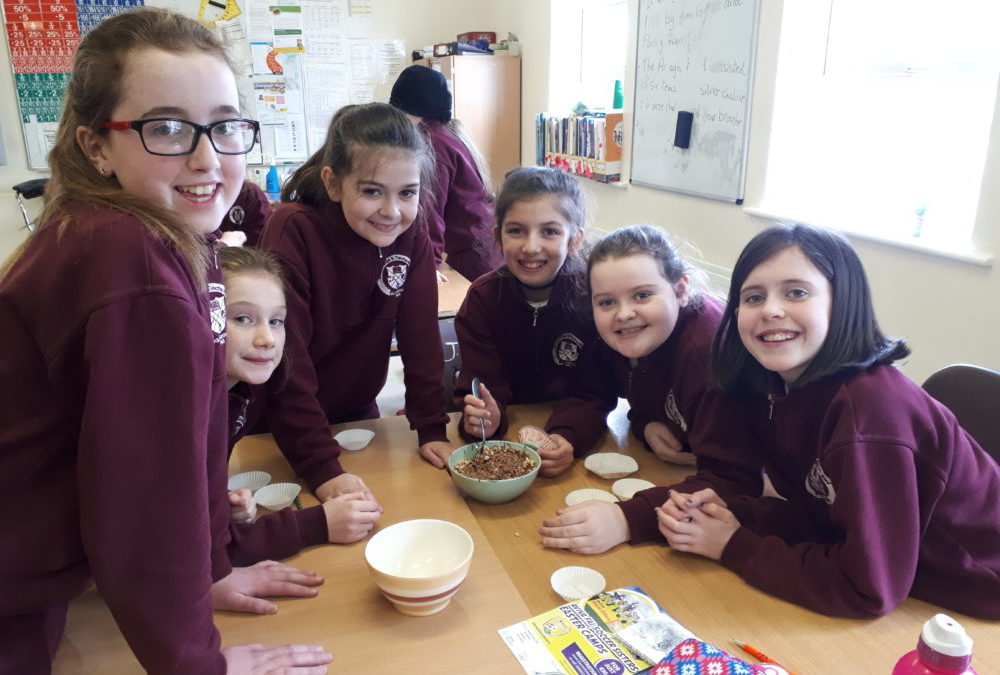 5th and 6th class get baking
