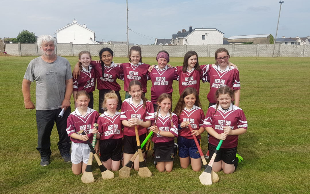 Runners up in Division 2 Camogie Final