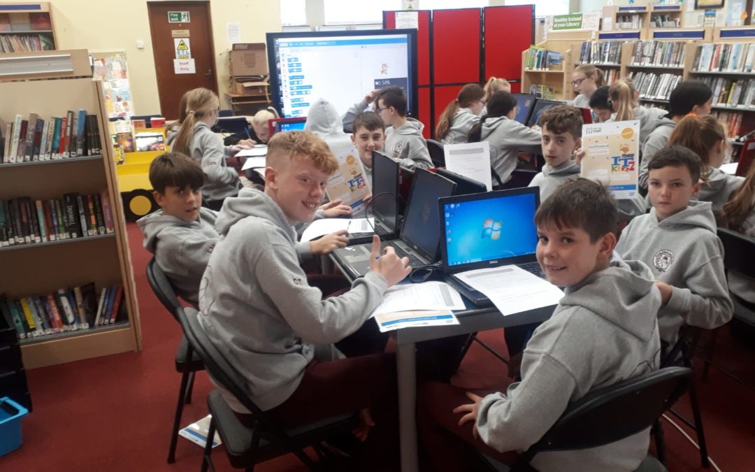 Coding workshop in Newcastle West Library