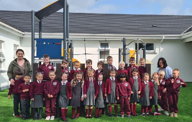 Junior Infants First Day of School 2023